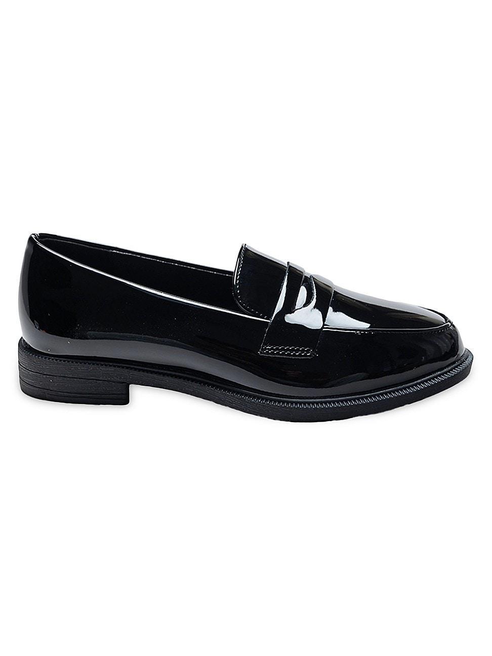 Mens Patent Penny Loafers Product Image