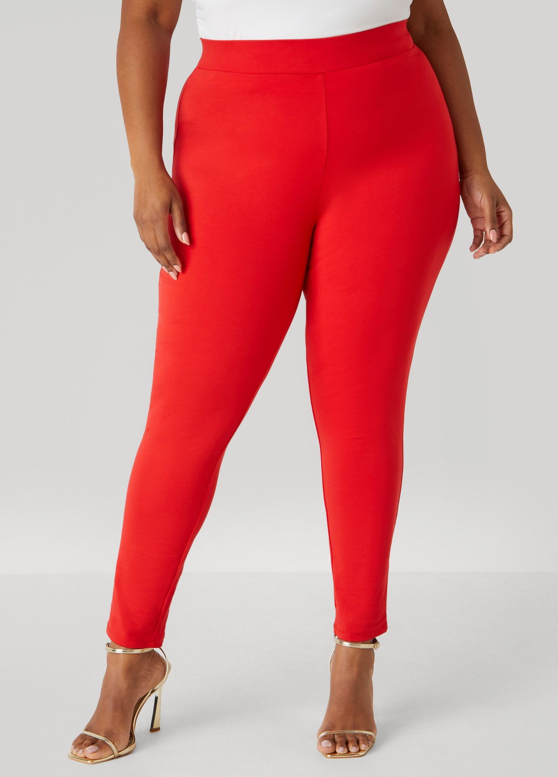 Ponte Pull On Leggings Product Image