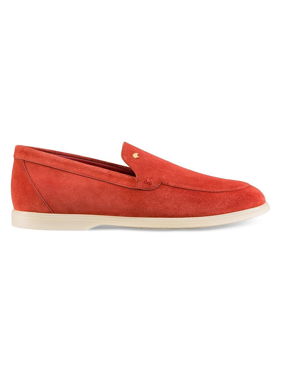 Mens Suede Slip-On Loafers Product Image