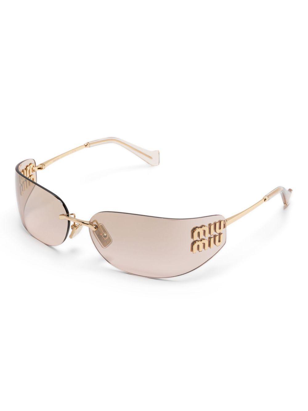 logo-plaque sunglasses Product Image