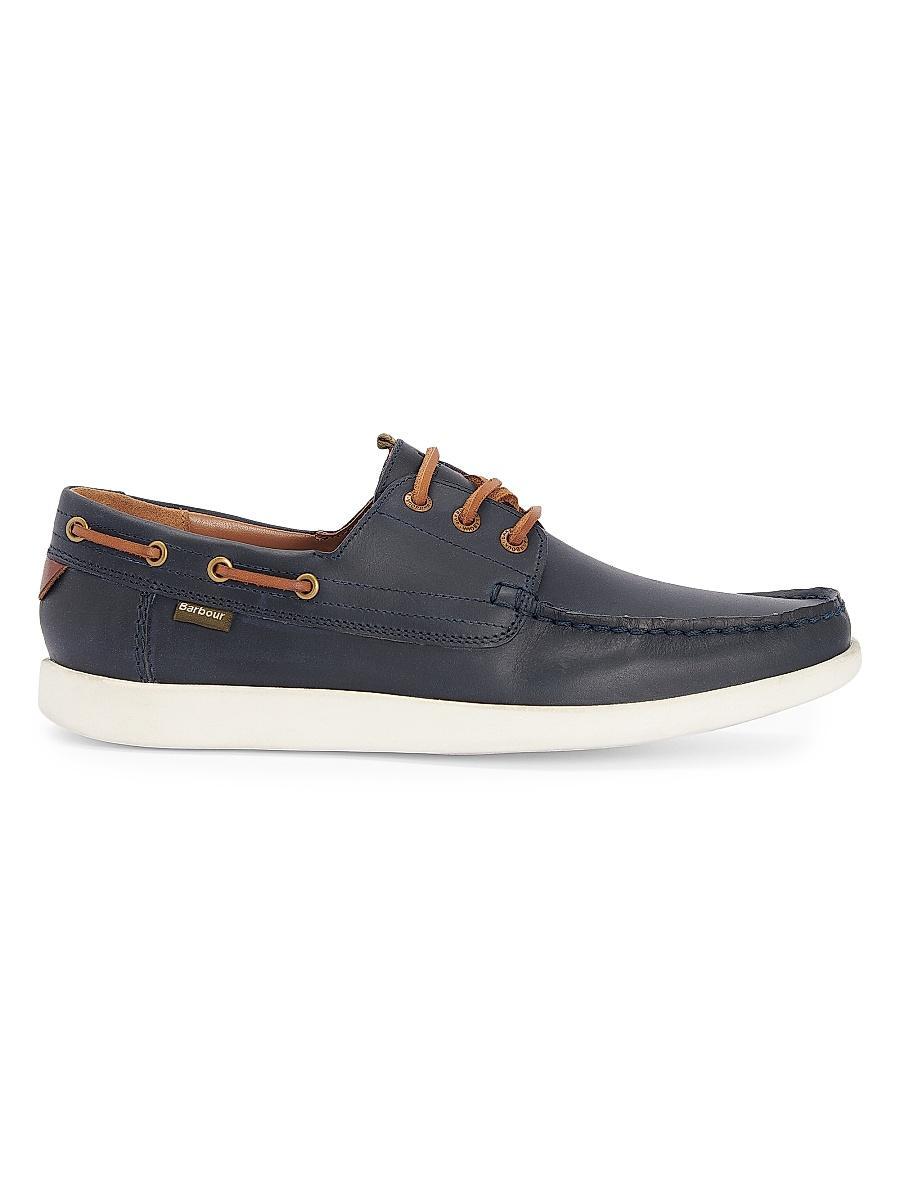 Mens Armada Leather Boat Shoes Product Image