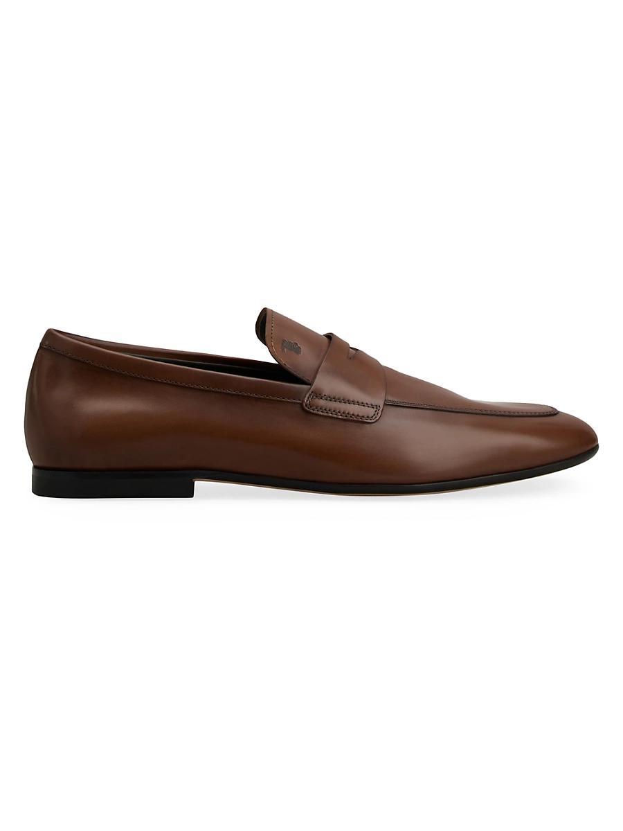 Ferragamo Mens Foster Suede Loafers Product Image
