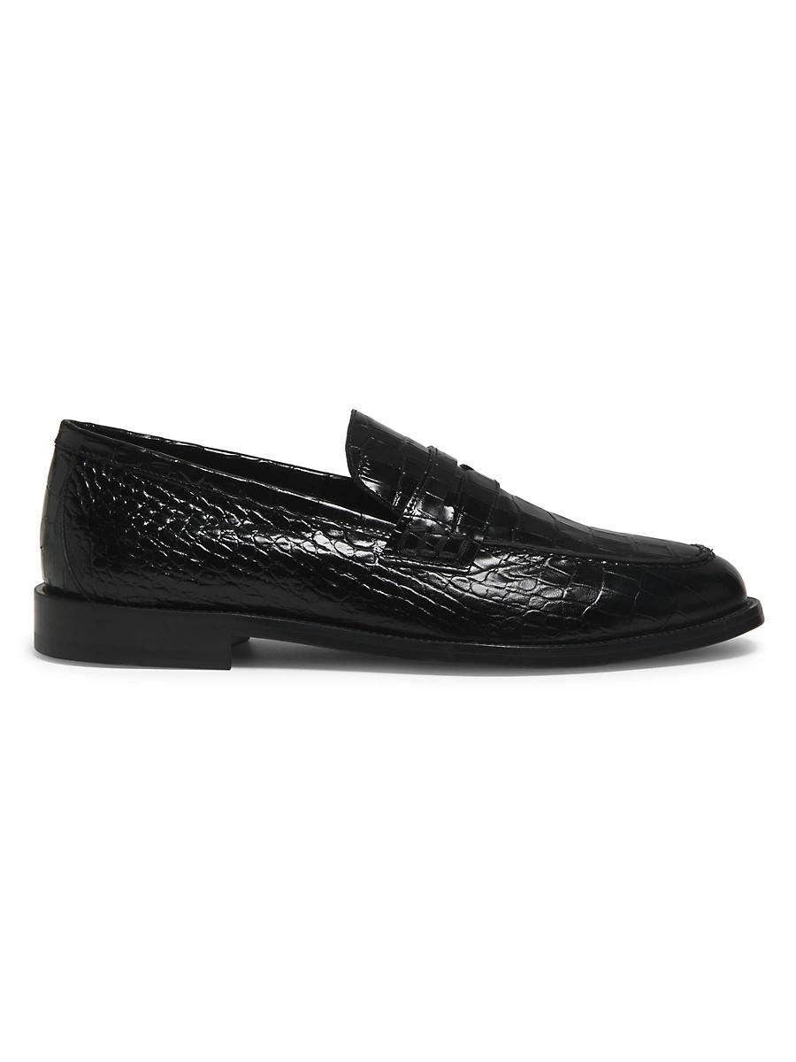 Mens Leather Penny Loafers Product Image