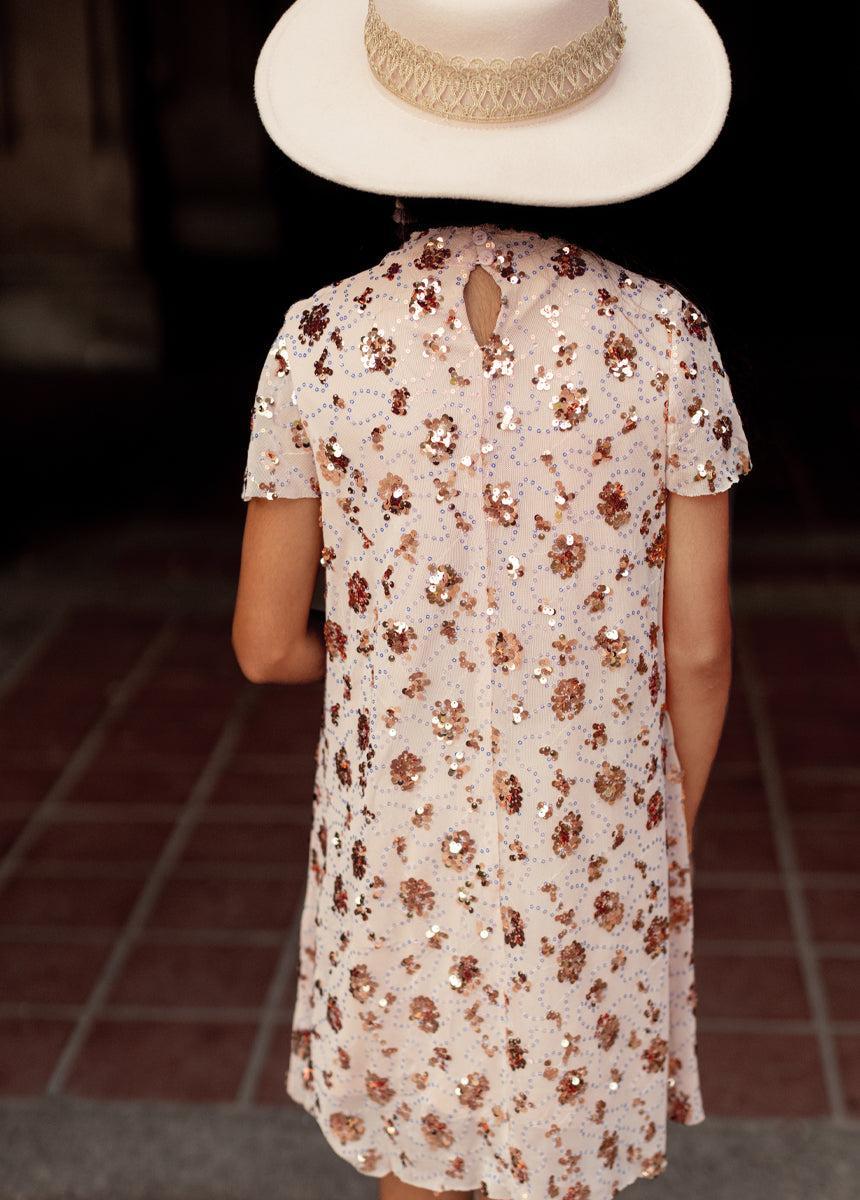 Ansel Dress in Shell Girls Product Image