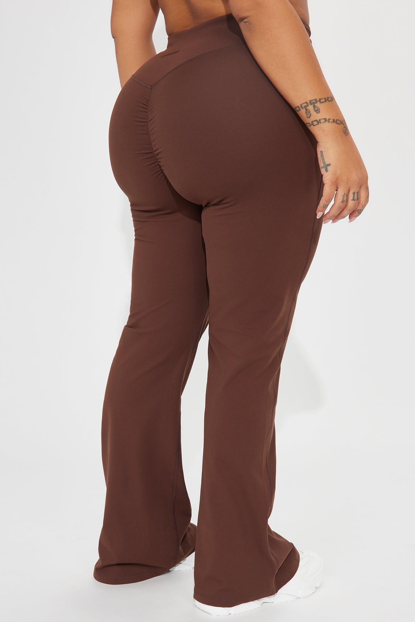 Claudia Super Soft Active Yoga Pant - Chocolate Product Image