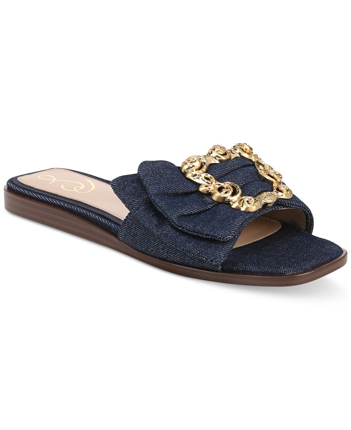 Sam Edelman Womens Ivana Slip On Embellished Slide Sandals Product Image