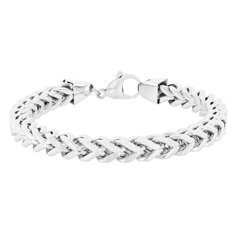Men's Jewelry Nation Stainless Steel Franco Link Bracelet, Size: 9.25 Product Image