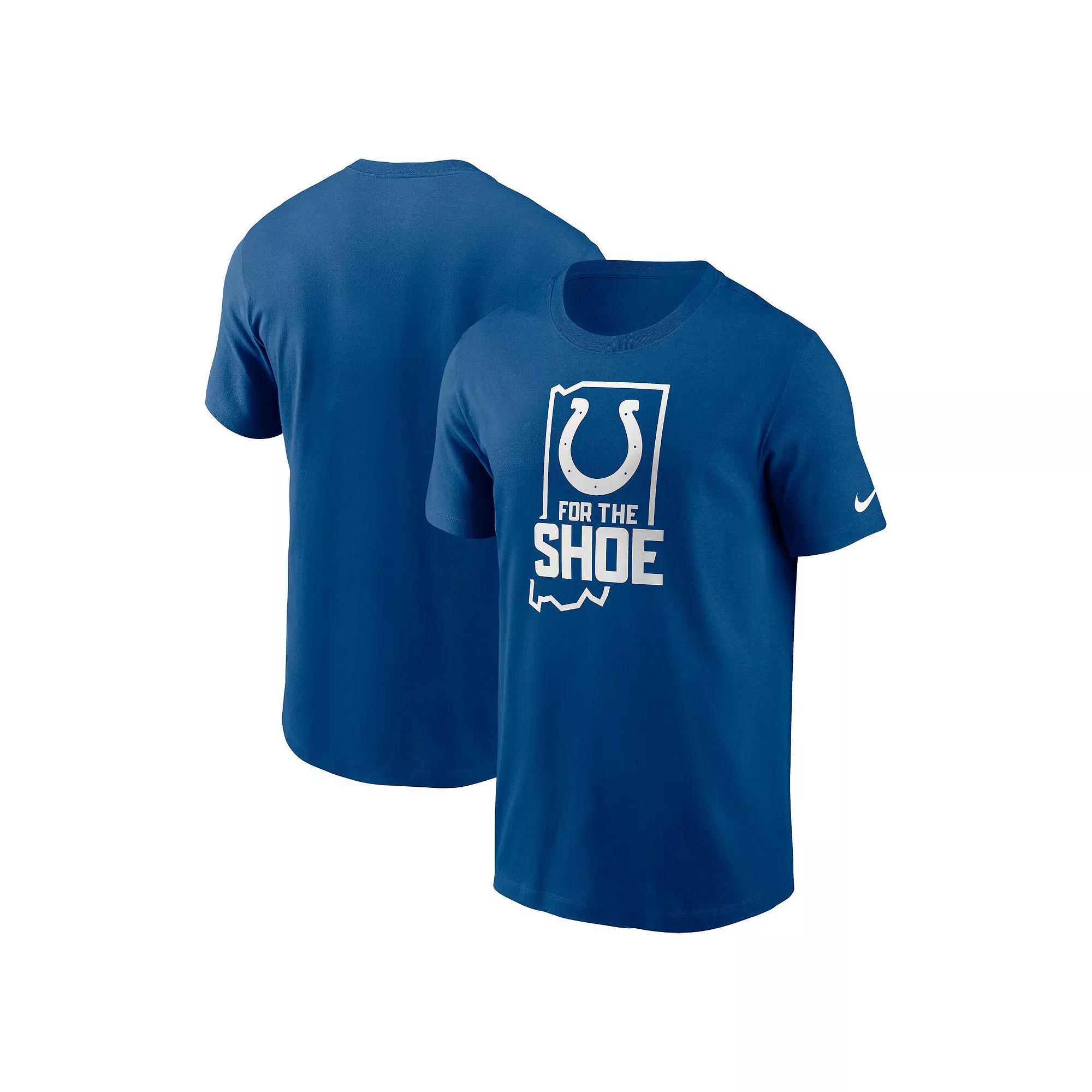 Mens Nike Royal Indianapolis Colts Local Essential T-Shirt Product Image