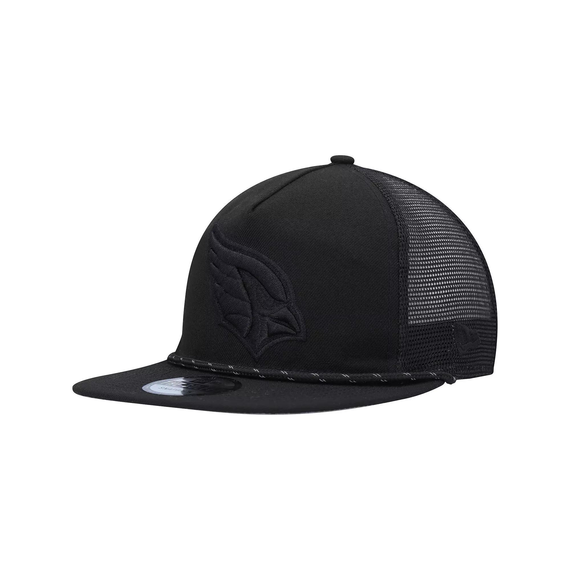 Men's New Era Black Arizona Cardinals Illumination Golfer Snapback Trucker Hat Product Image