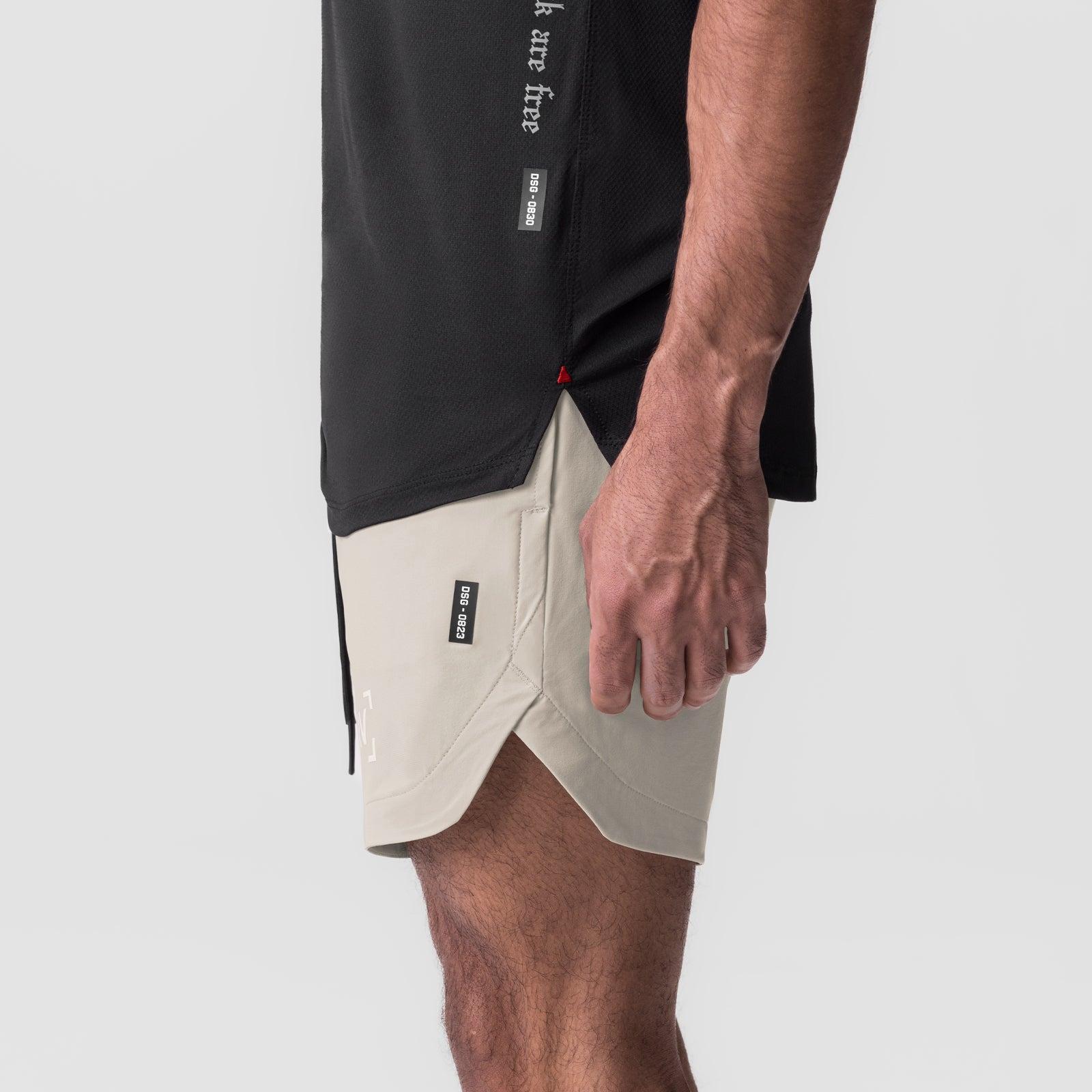 0823. Tetra-Lite® 7" Linerless Short - Stone "Wings" Male Product Image