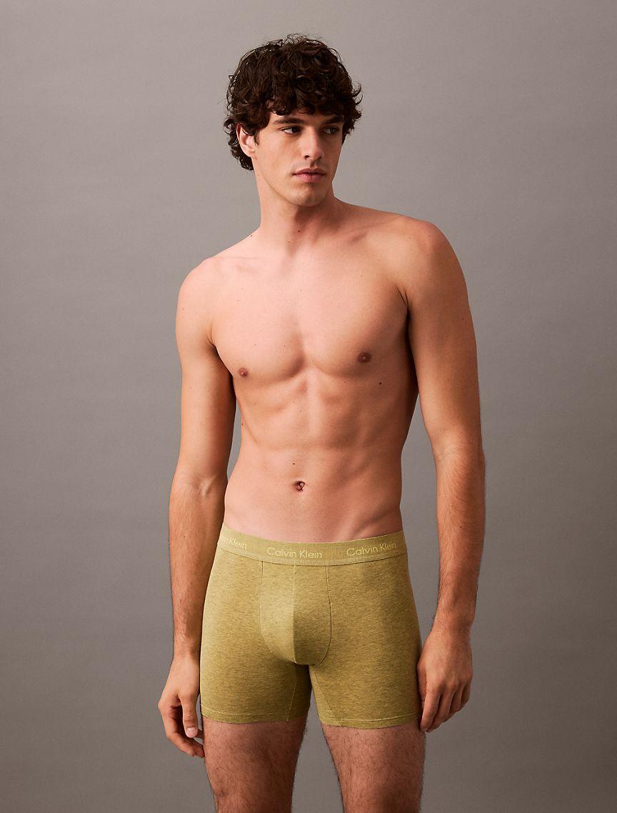 Icon Cotton Stretch Marble Boxer Brief Product Image