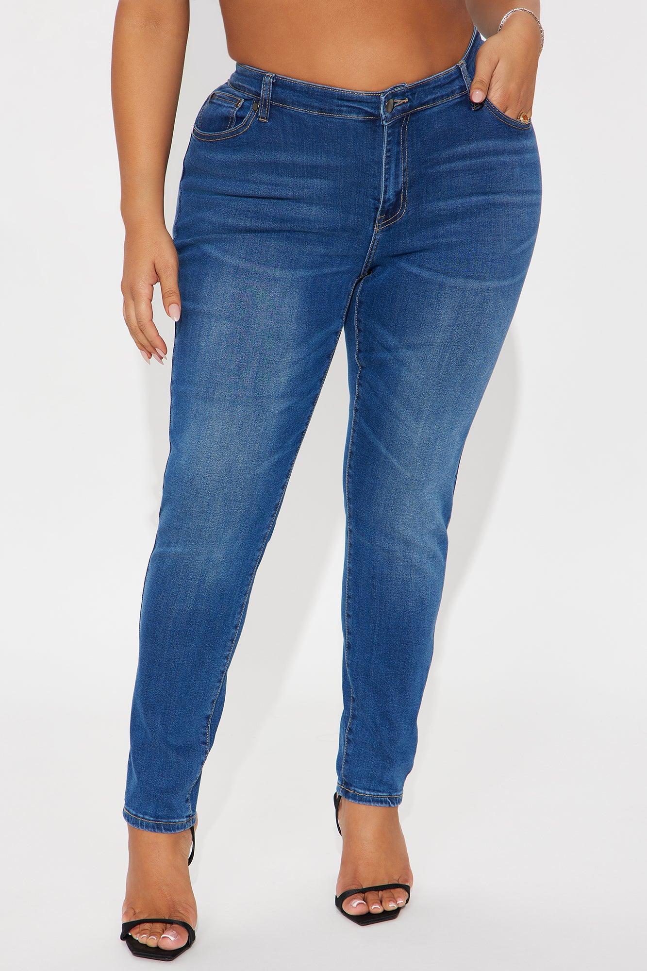 Classic Premium High Rise Skinny Jeans - Medium Wash Product Image