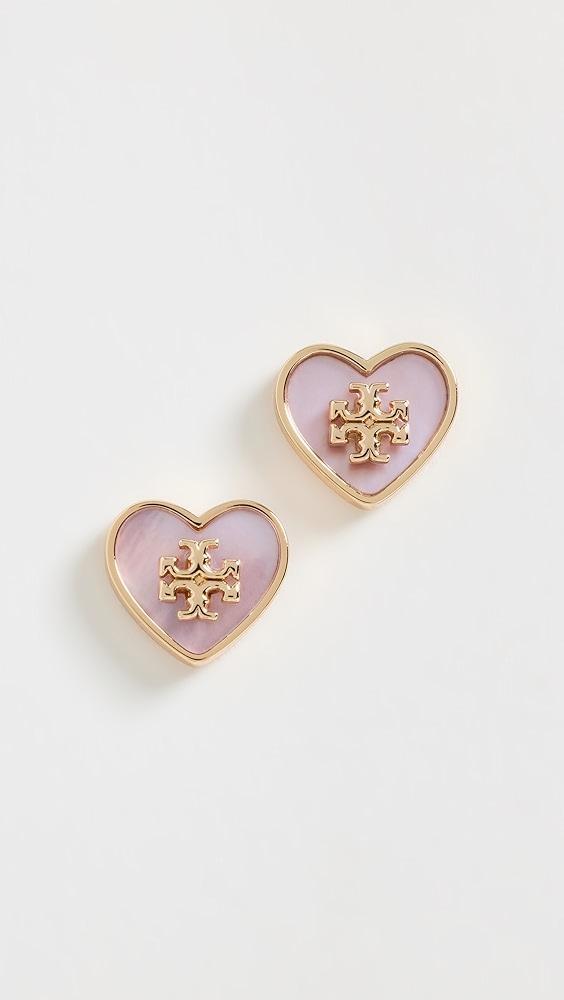 Tory Burch Kira Heart Studs | Shopbop Product Image