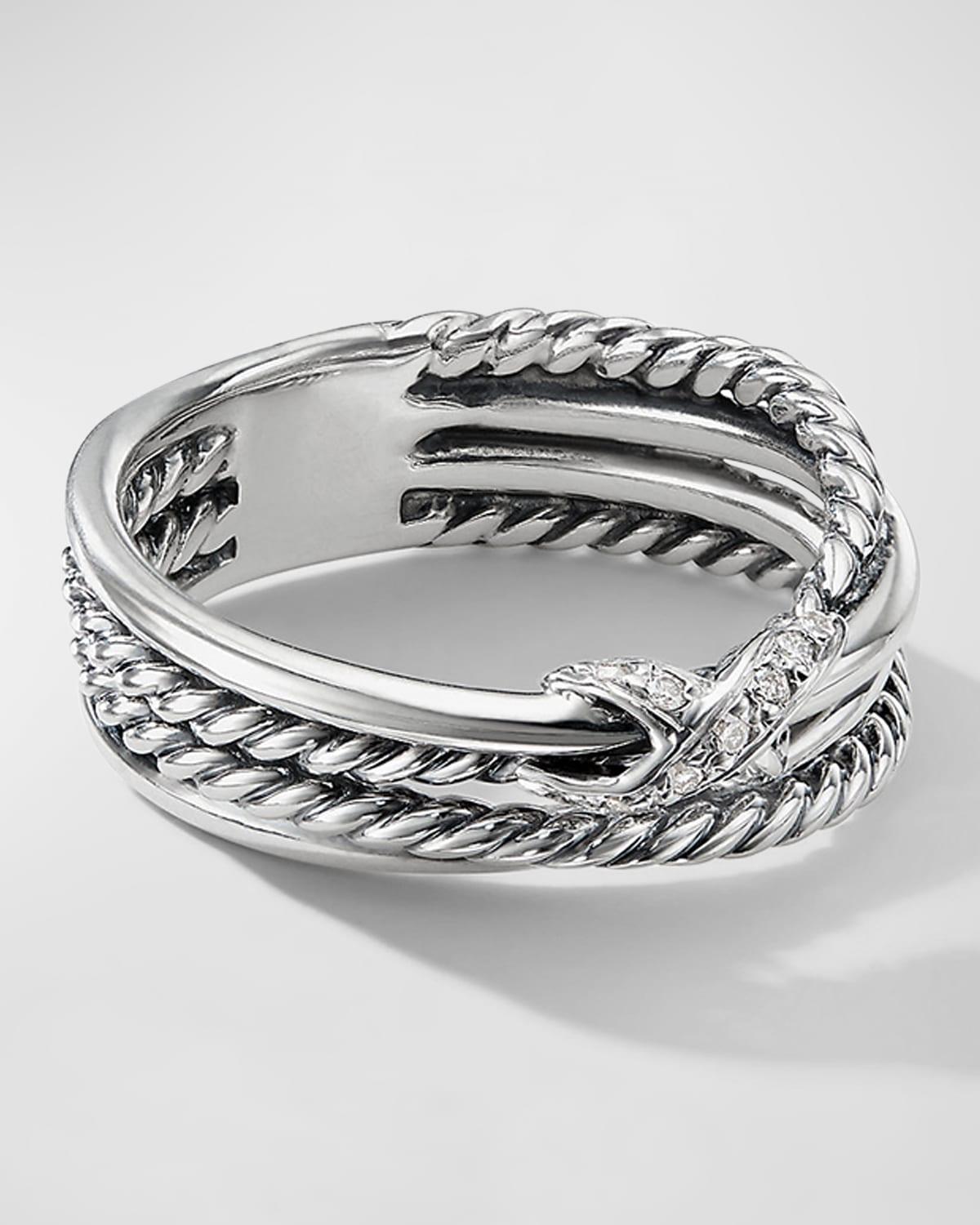 David Yurman X Collection Ring with Diamonds Product Image