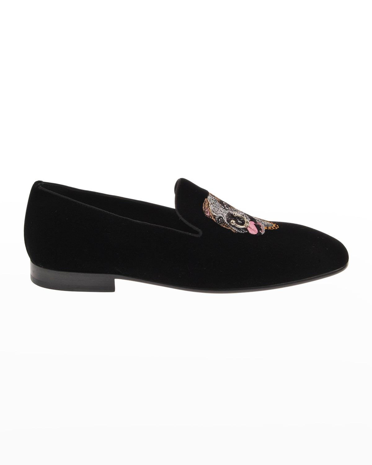 Womens Loraine Leather Loafers Product Image