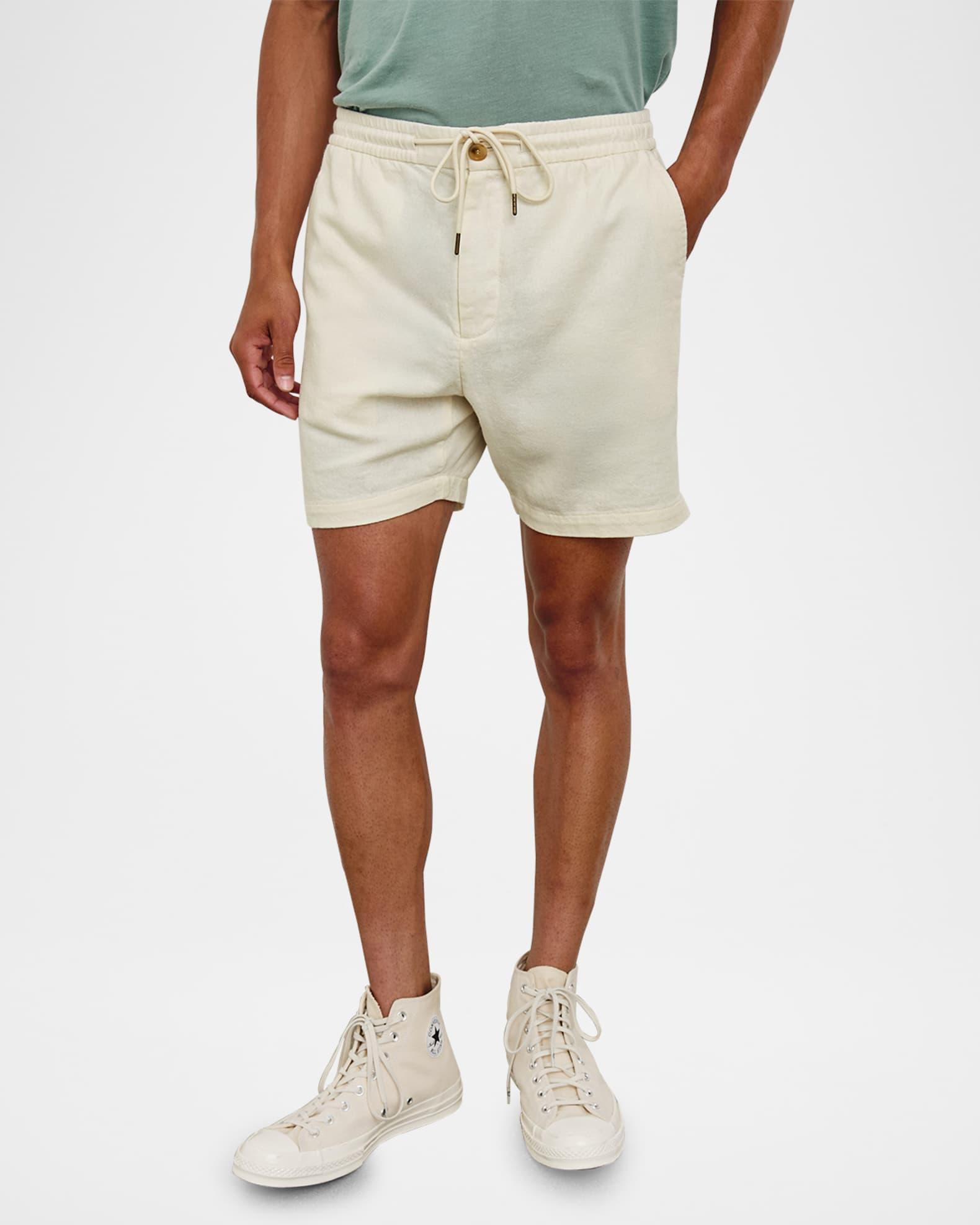 Men's Archer 6 Cotton and Linen Drawstring Shorts Product Image