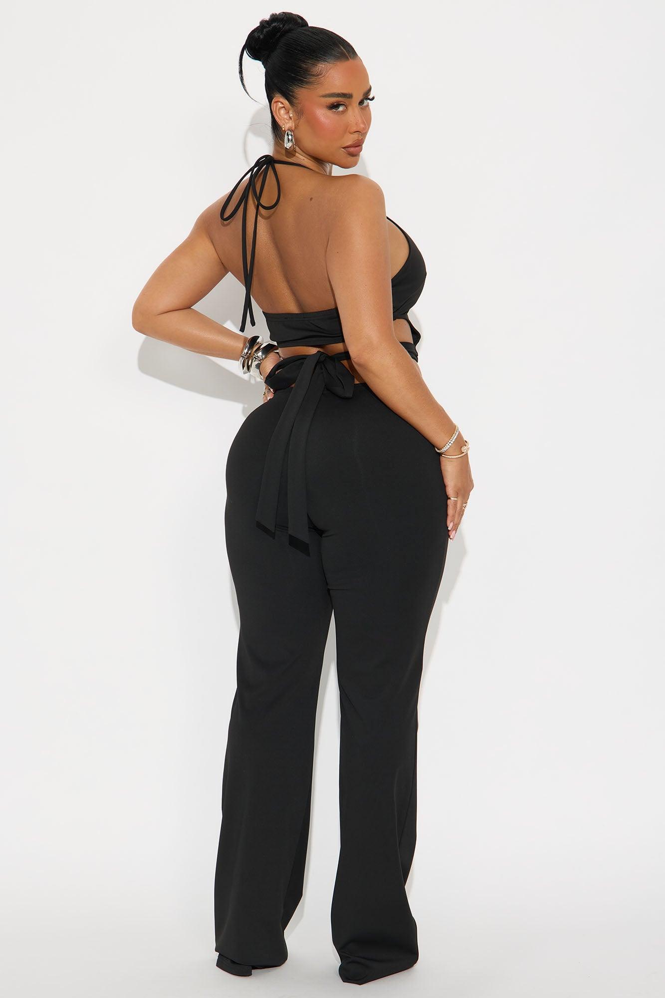 Self Expressions Jumpsuit - Black Product Image