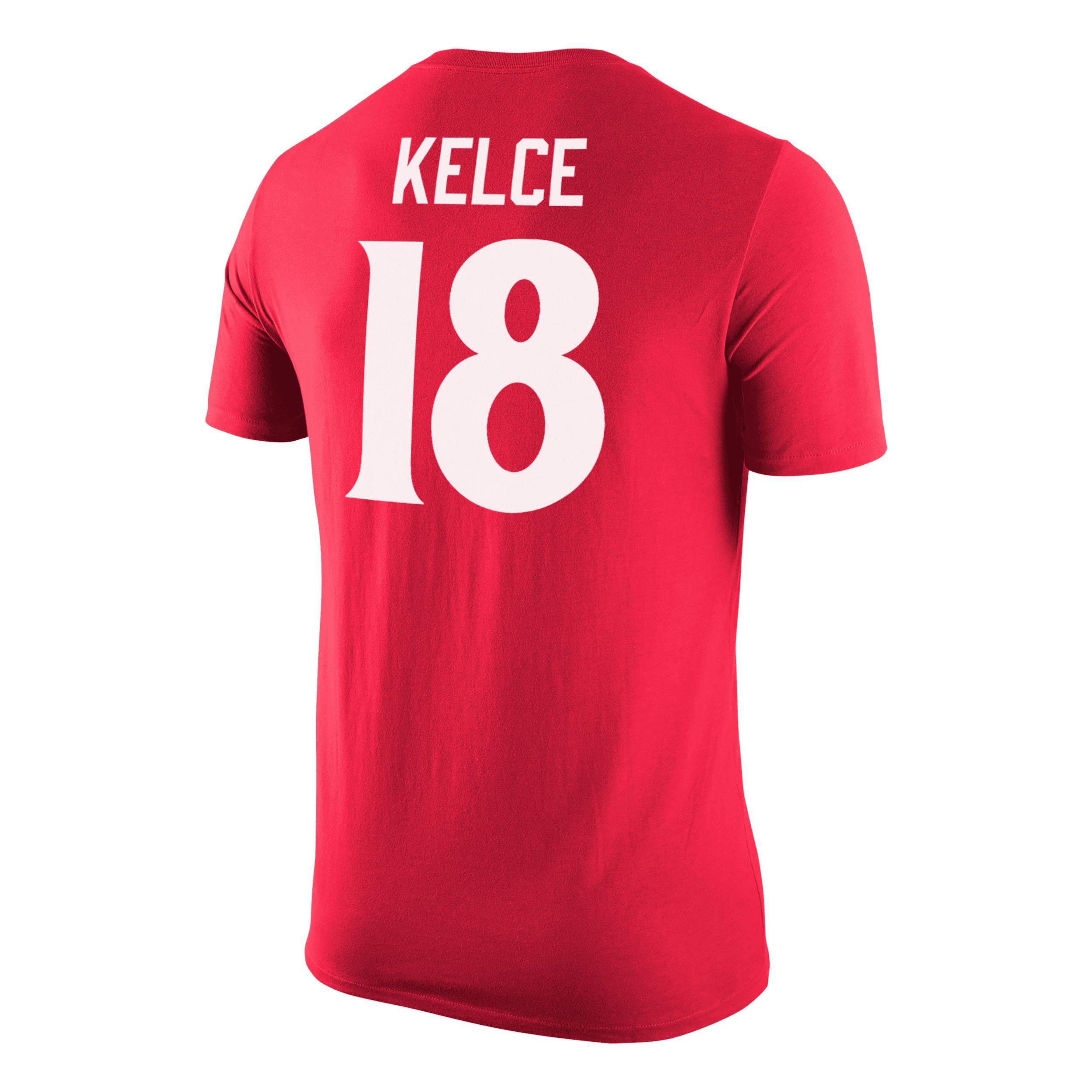 Travis Kelce Cincinnati Nike Men's College T-Shirt Product Image