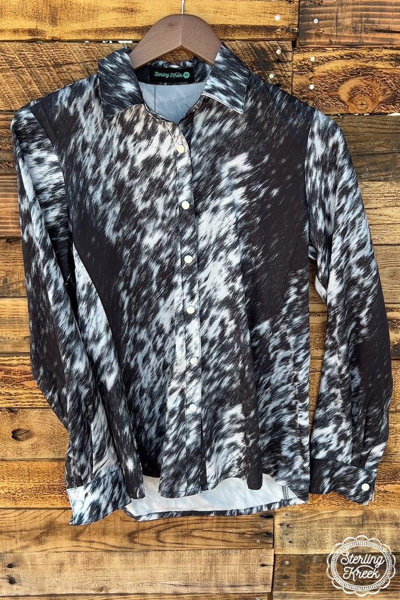 Sterling Kreek PLUS Let's Get Western Button Up Top Product Image