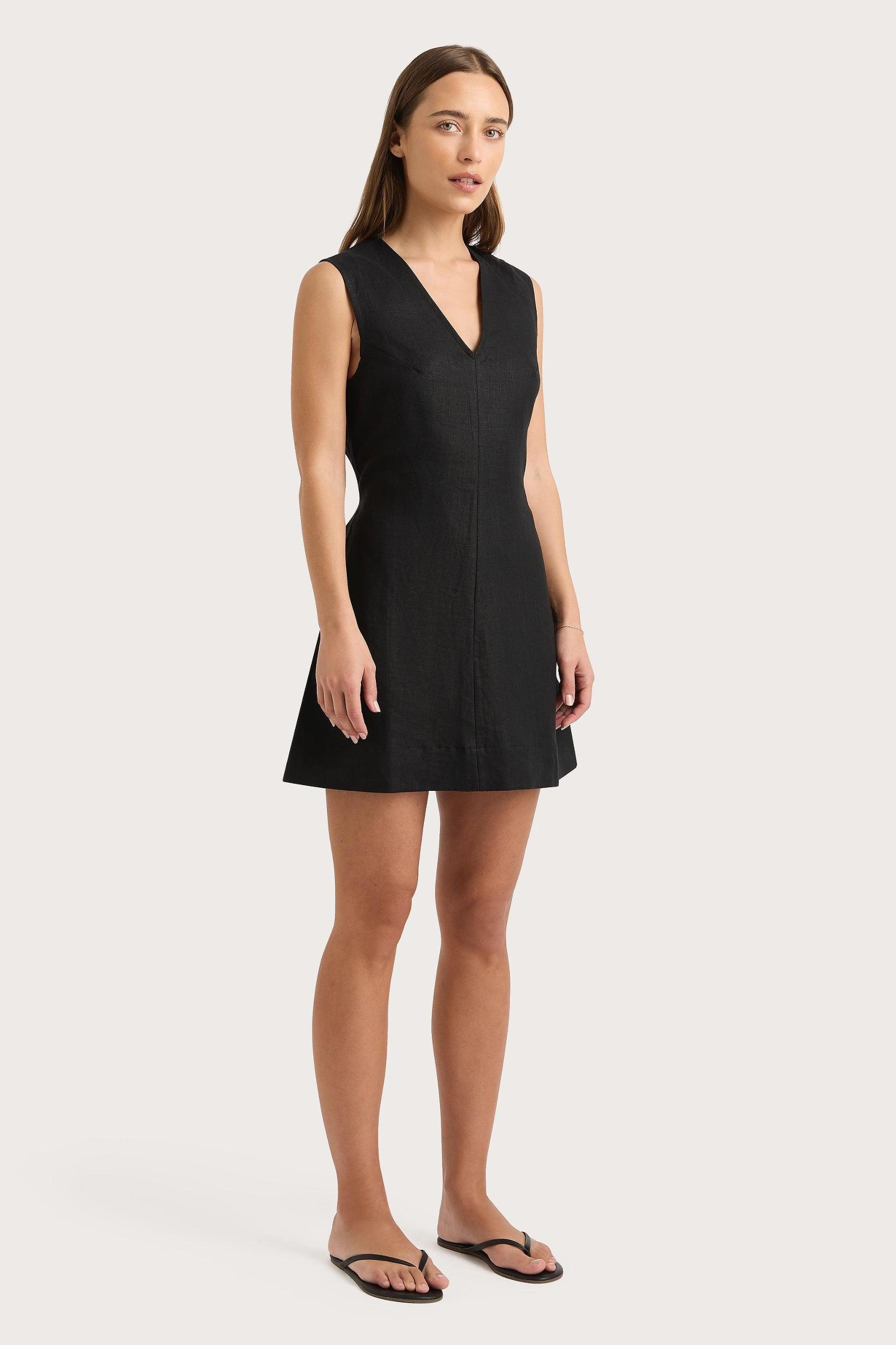 Daiane Mini Dress Black Product Image