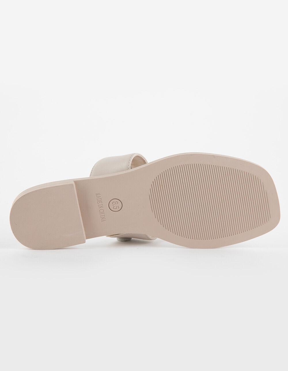 STEVE MADDEN Artistt Womens Flip Flops - TAN Product Image