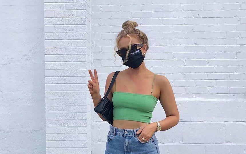High Waist Wide Leg Jeans Product Image