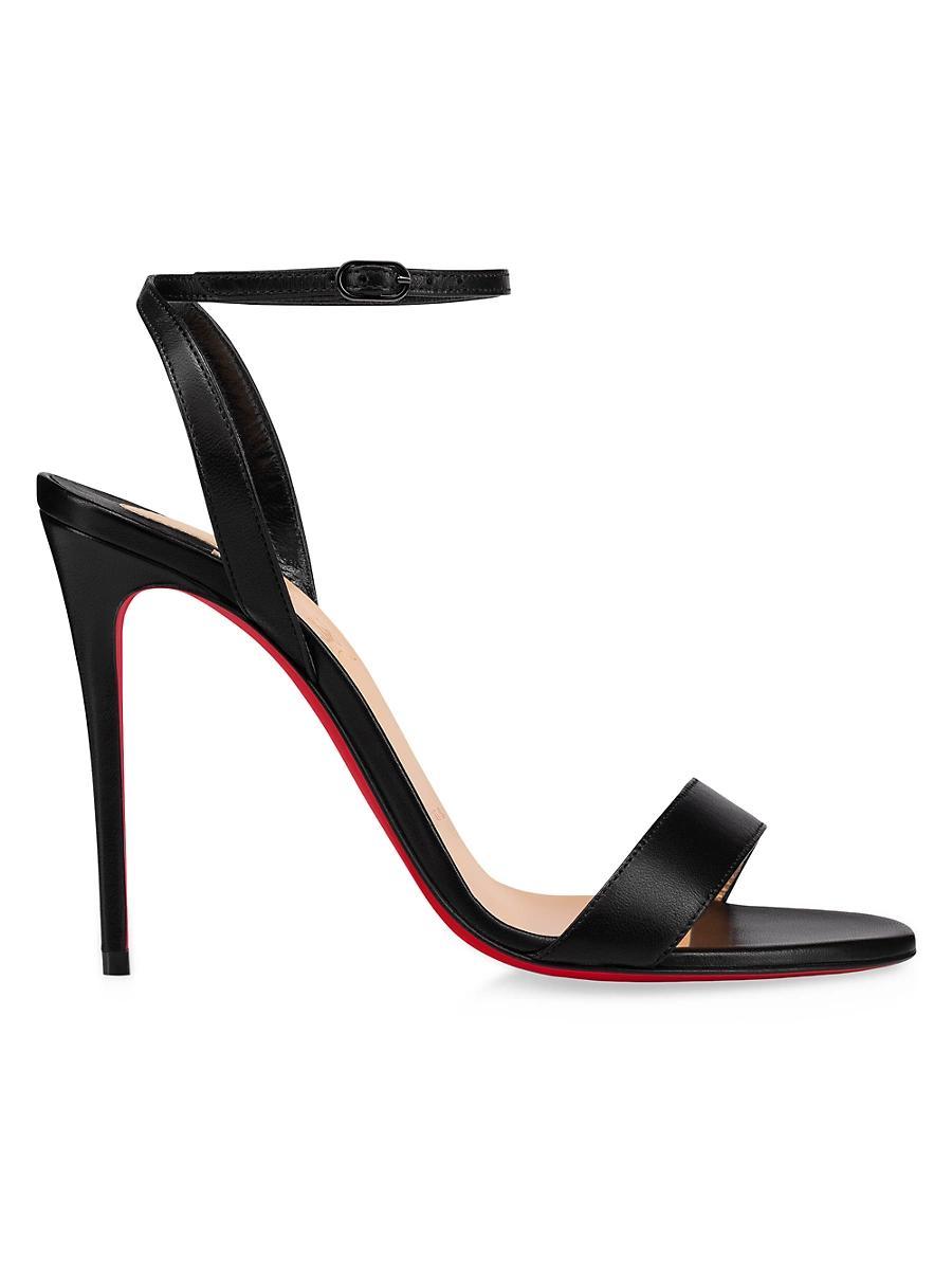 Loubigirl Ankle-Strap Red Sole Sandals Product Image