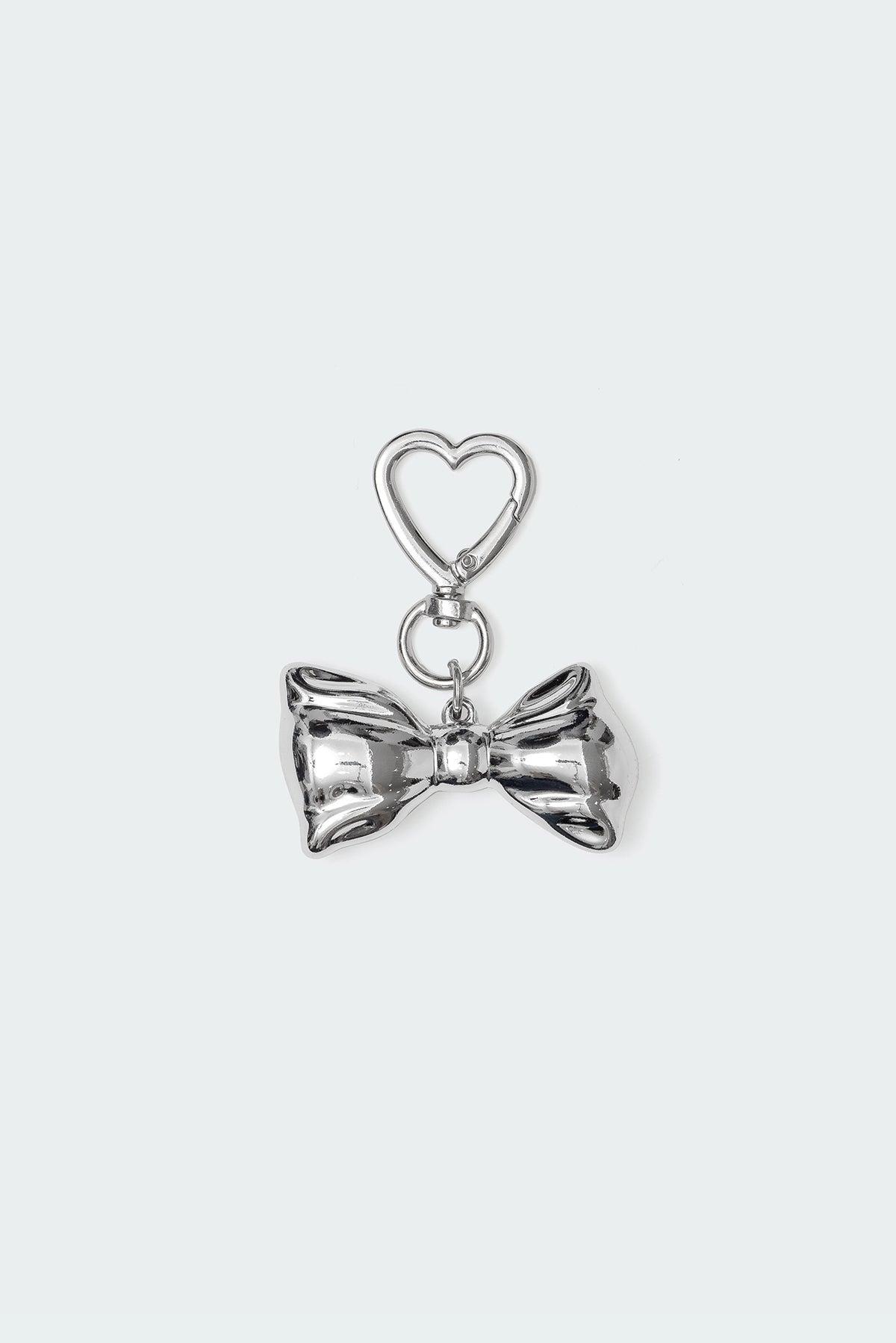 Metal Bow Bag Charm Product Image
