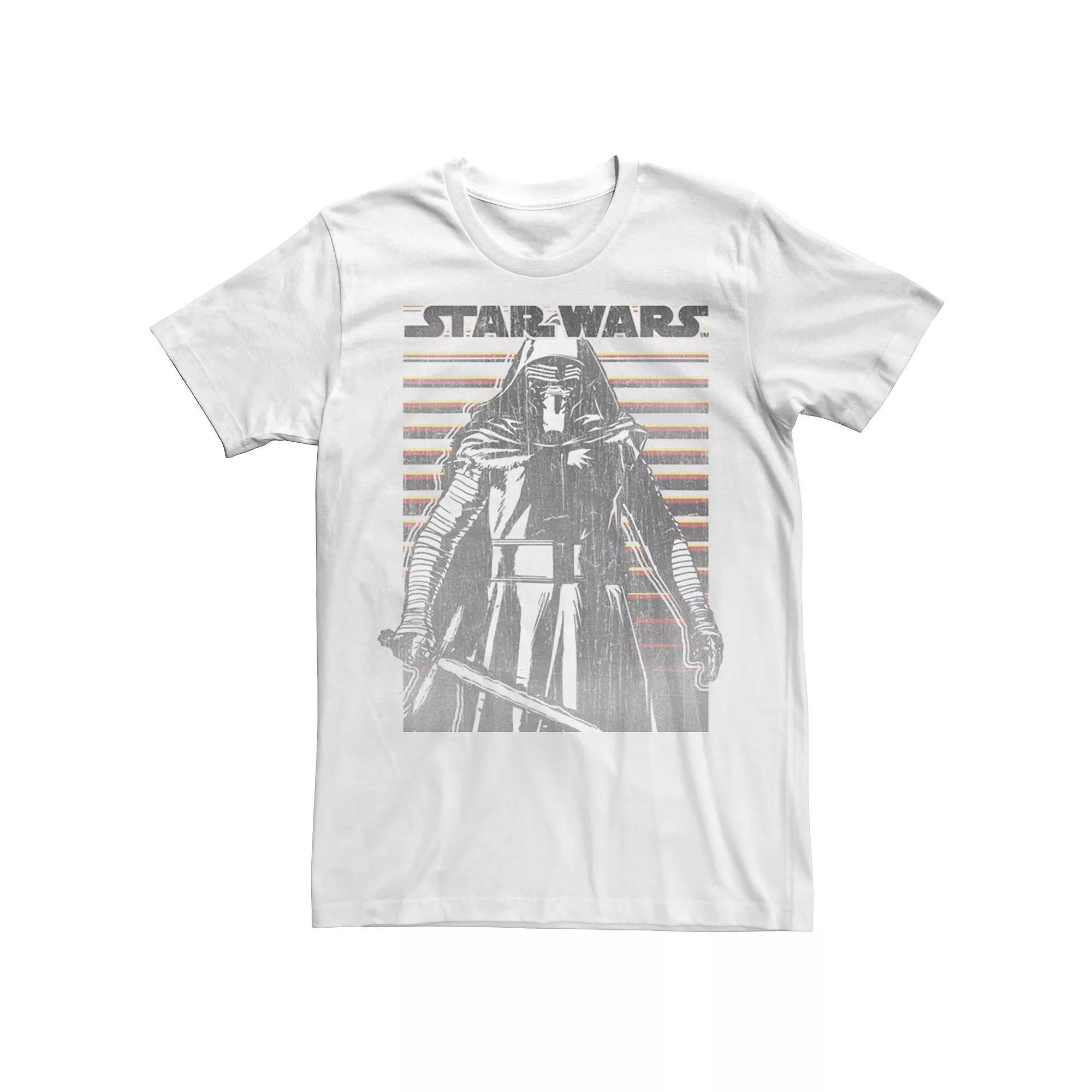 Men's Star Wars Force Awakens Kylo Ren One Tee, Size: Large, White Product Image