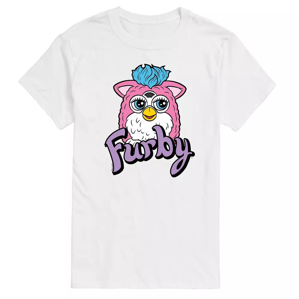 Mens Furby With Logo Graphic Tee by Hasbro Product Image