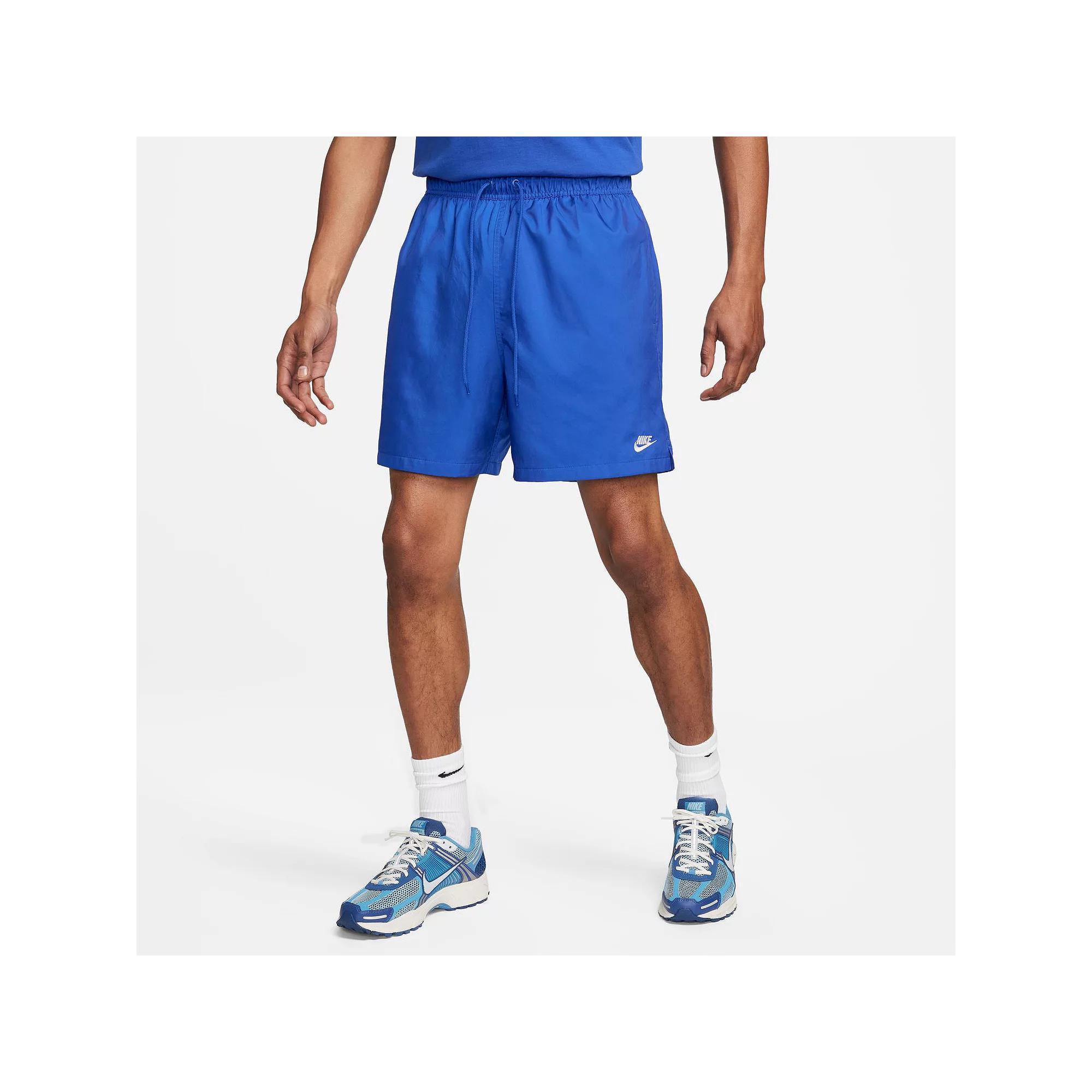 Men's Nike Club Woven Flow Shorts, Size: Medium, Game Royal Blue Product Image
