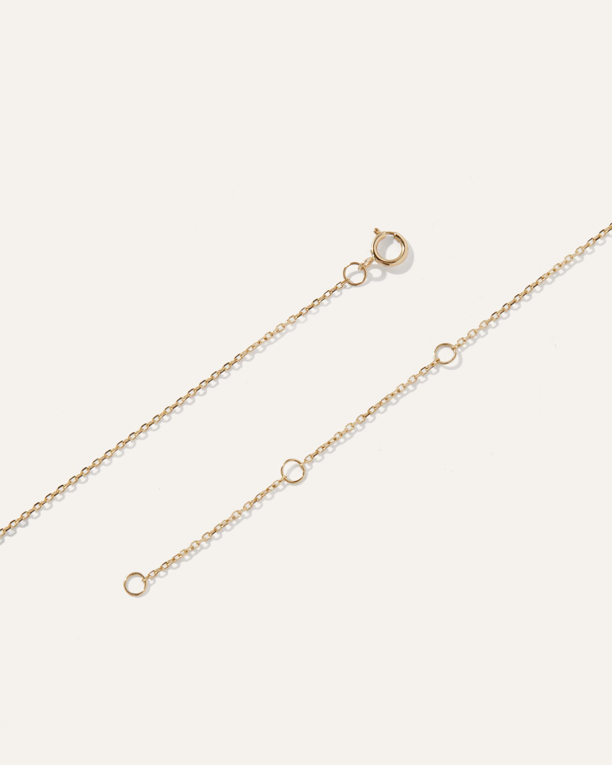 Quince | Women's 14K Diamond Pave Cushion Carine Necklace Product Image