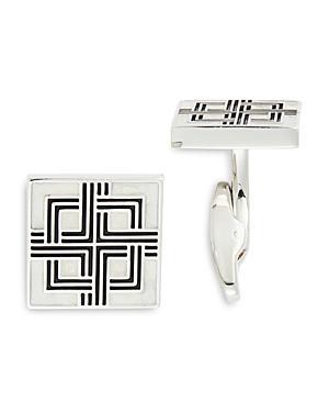 Link Up Square Mother Of Pearl Cufflinks Product Image