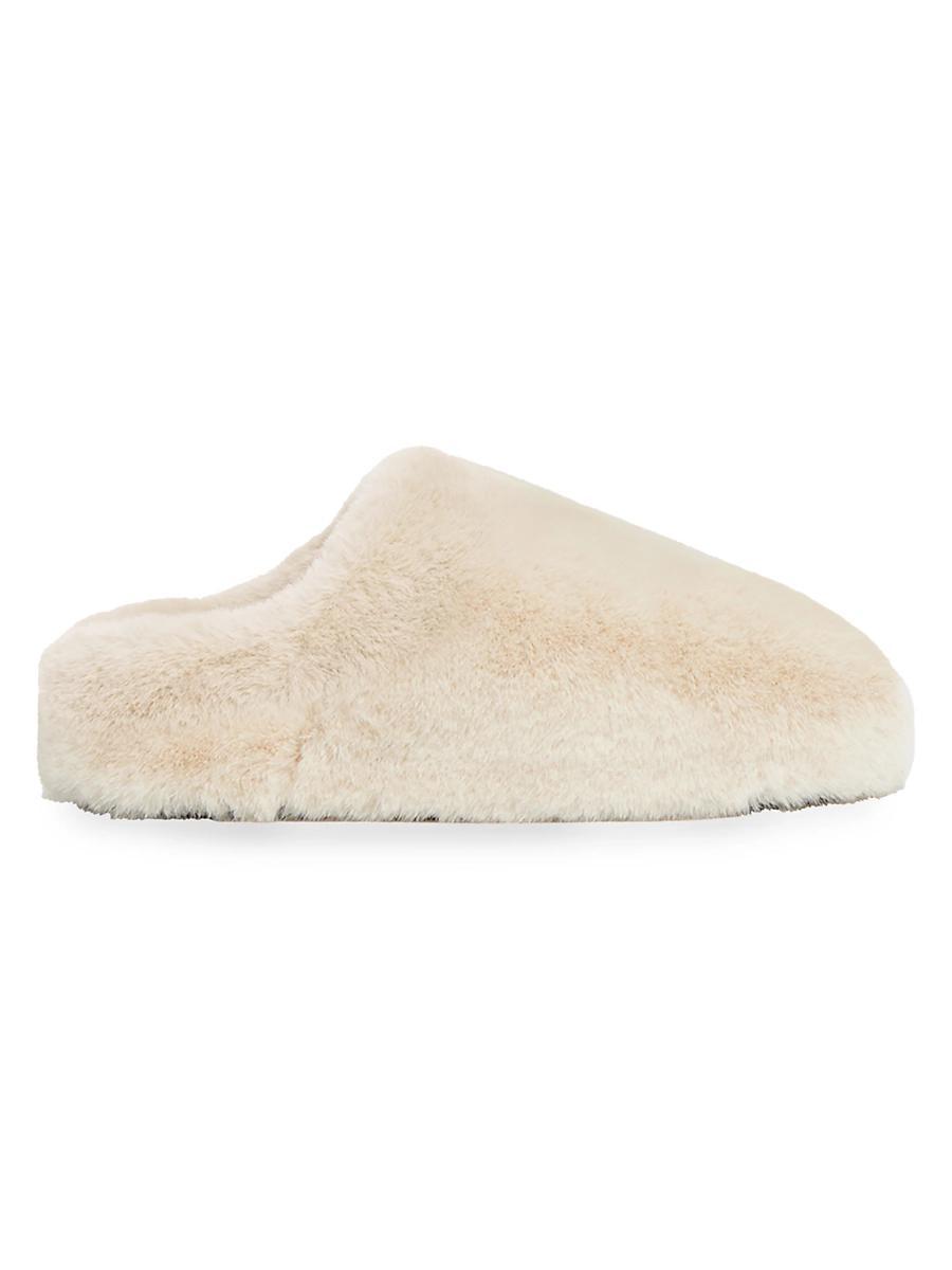 Womens Misha Faux Fur Slippers Product Image