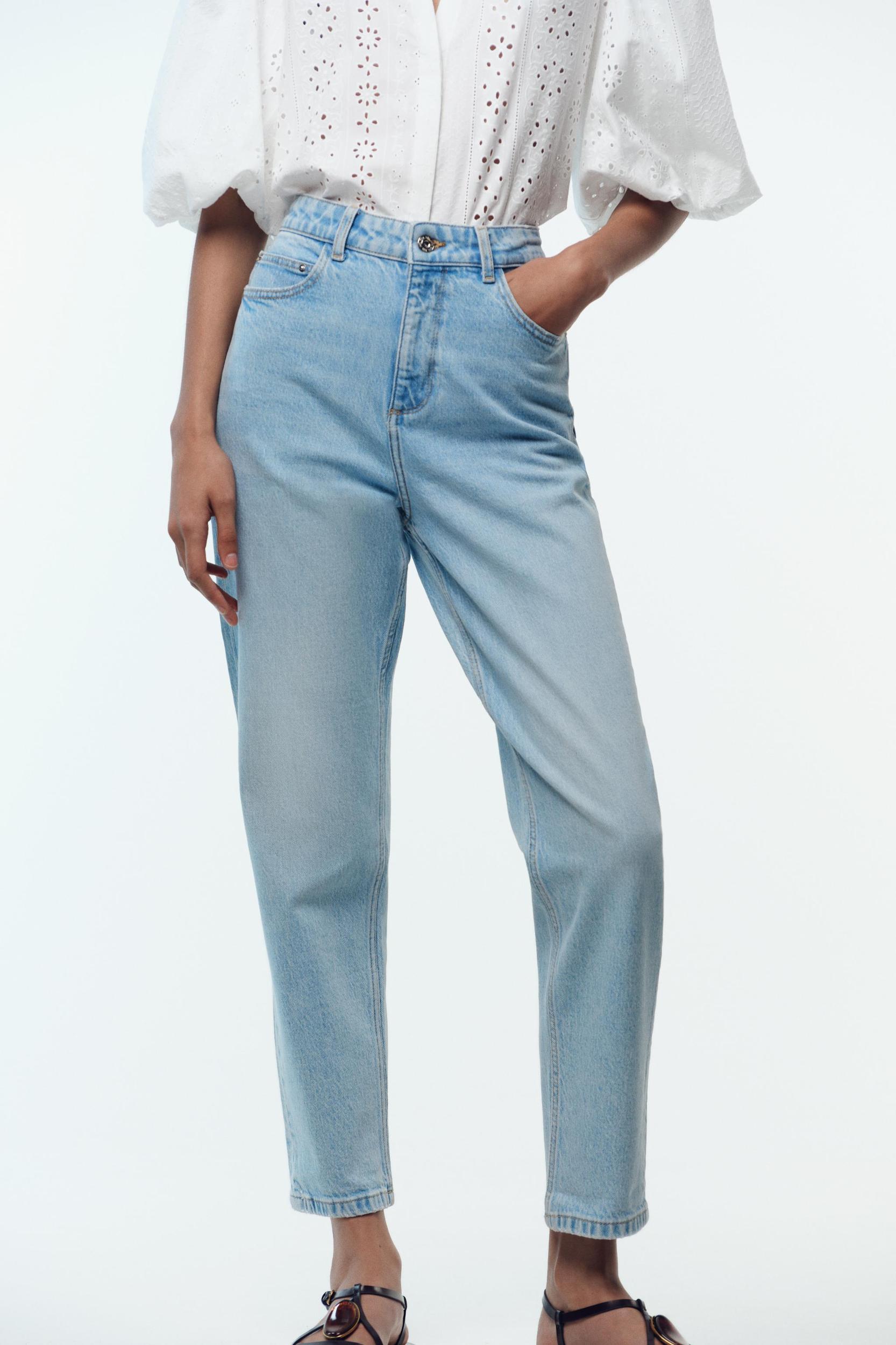 Z.01 HIGH WAIST COMFORT MOM FIT JEANS Product Image