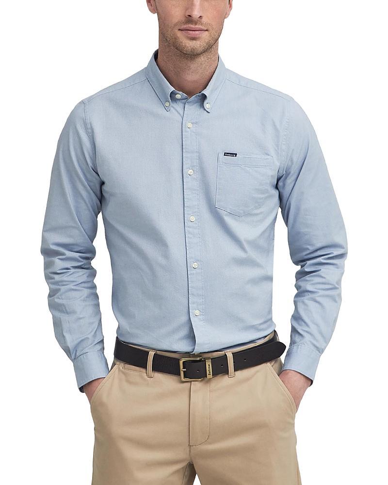 BARBOUR Marsden Tailored Oxford Shirt In Cool Blue Product Image