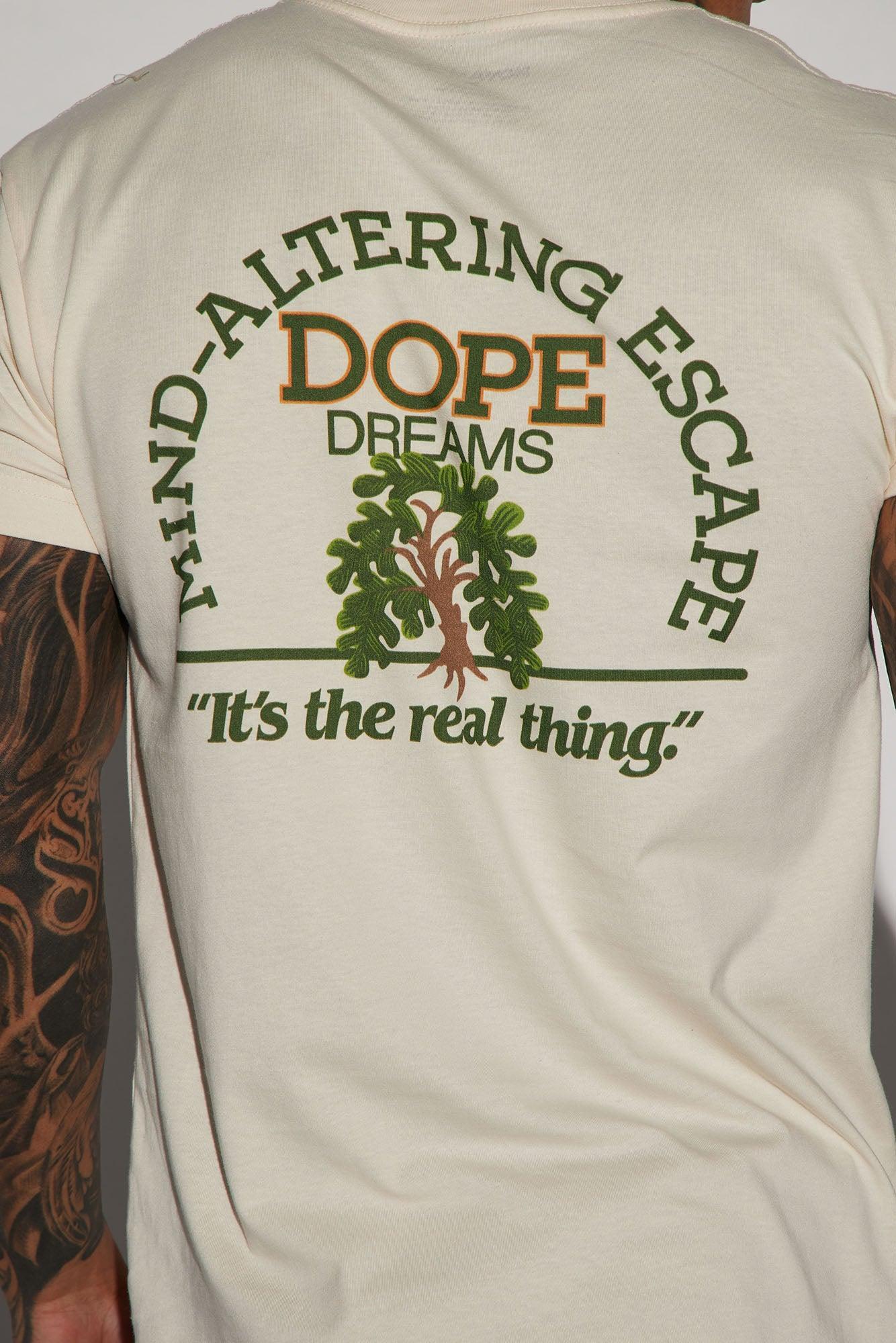 Dope Dreams Short Sleeve Tee - Off White Product Image