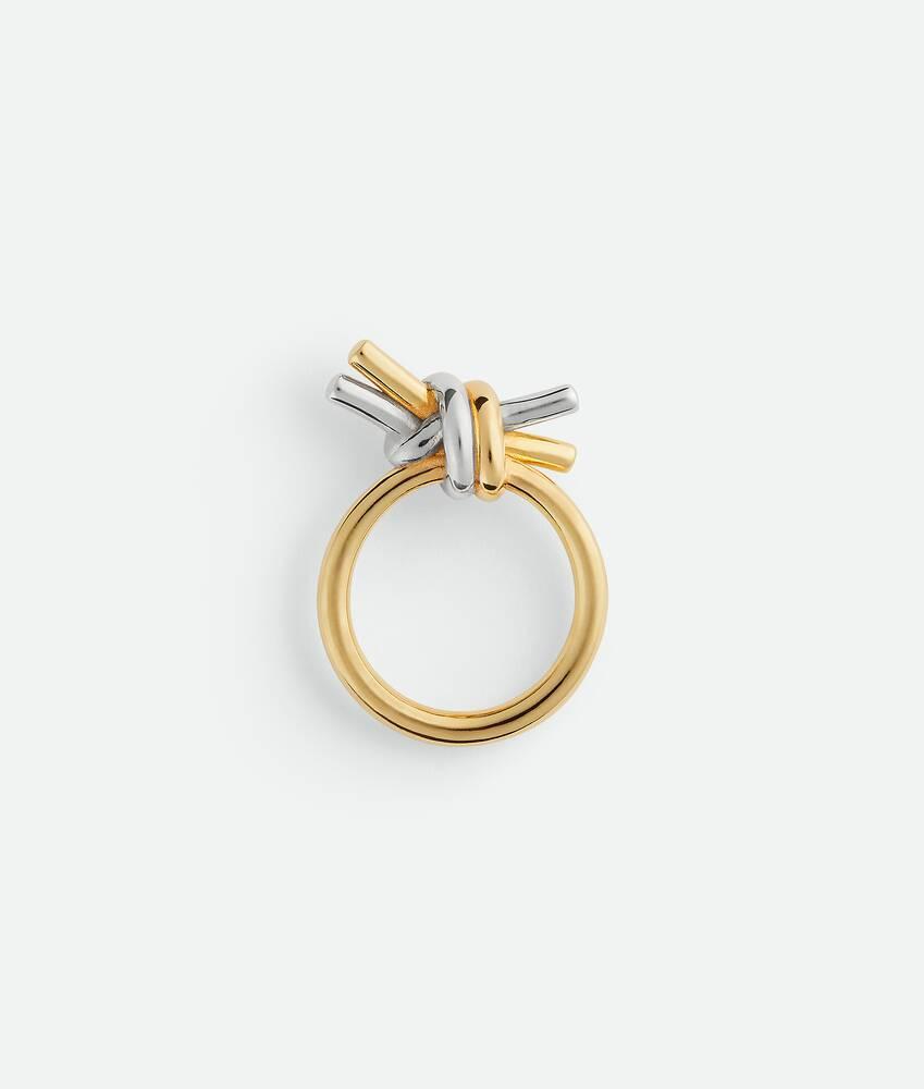 Women's Knot Ring in Silver/yellow gold Product Image