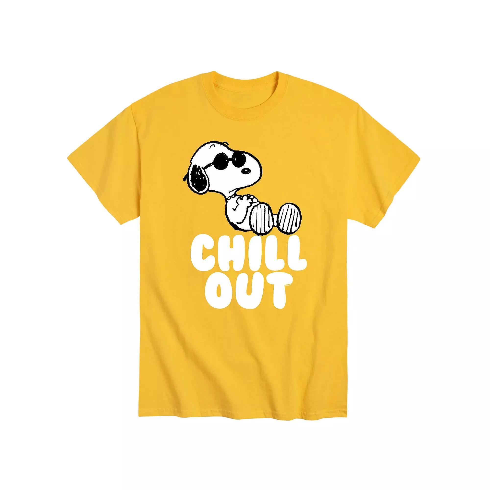 Mens Peanuts Snoopy Chill Out Tee Product Image