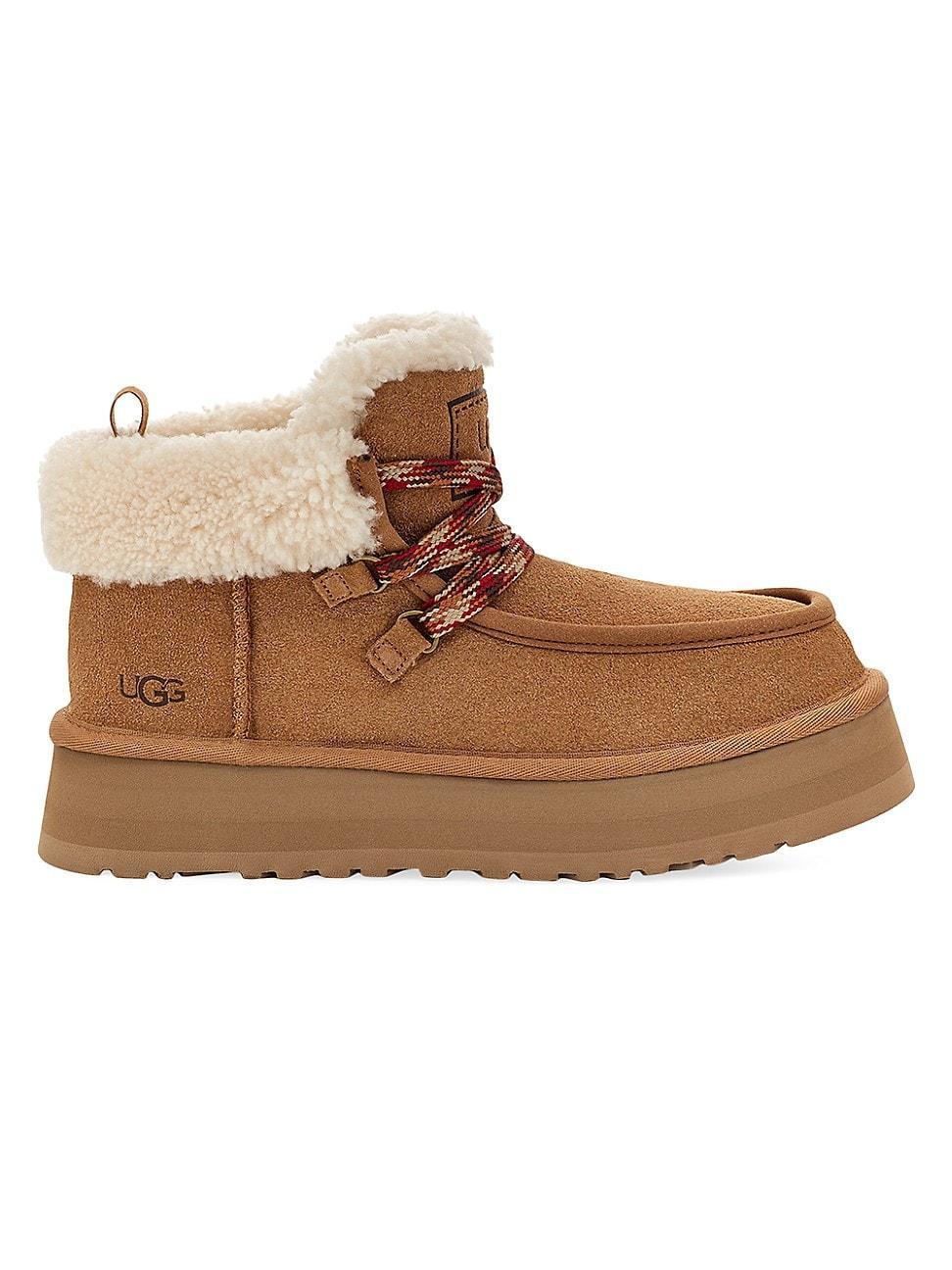UGG Womens Funkarra Cabin Cuff Sheepskin Slippers Product Image