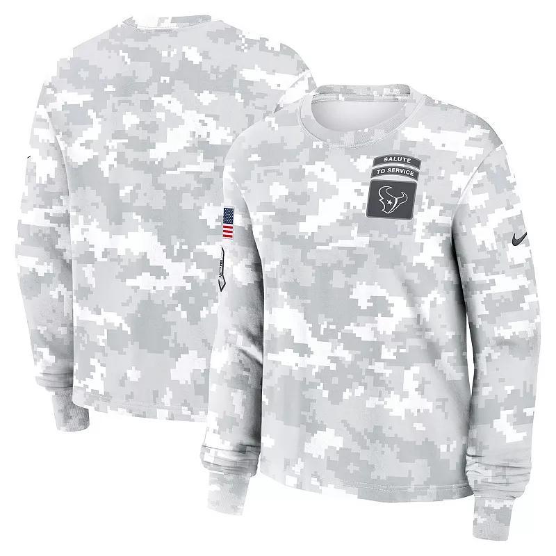 Green Bay Packers Salute to Service Edge Lockup Nike Women's Dri-FIT NFL Long-Sleeve T-Shirt Product Image
