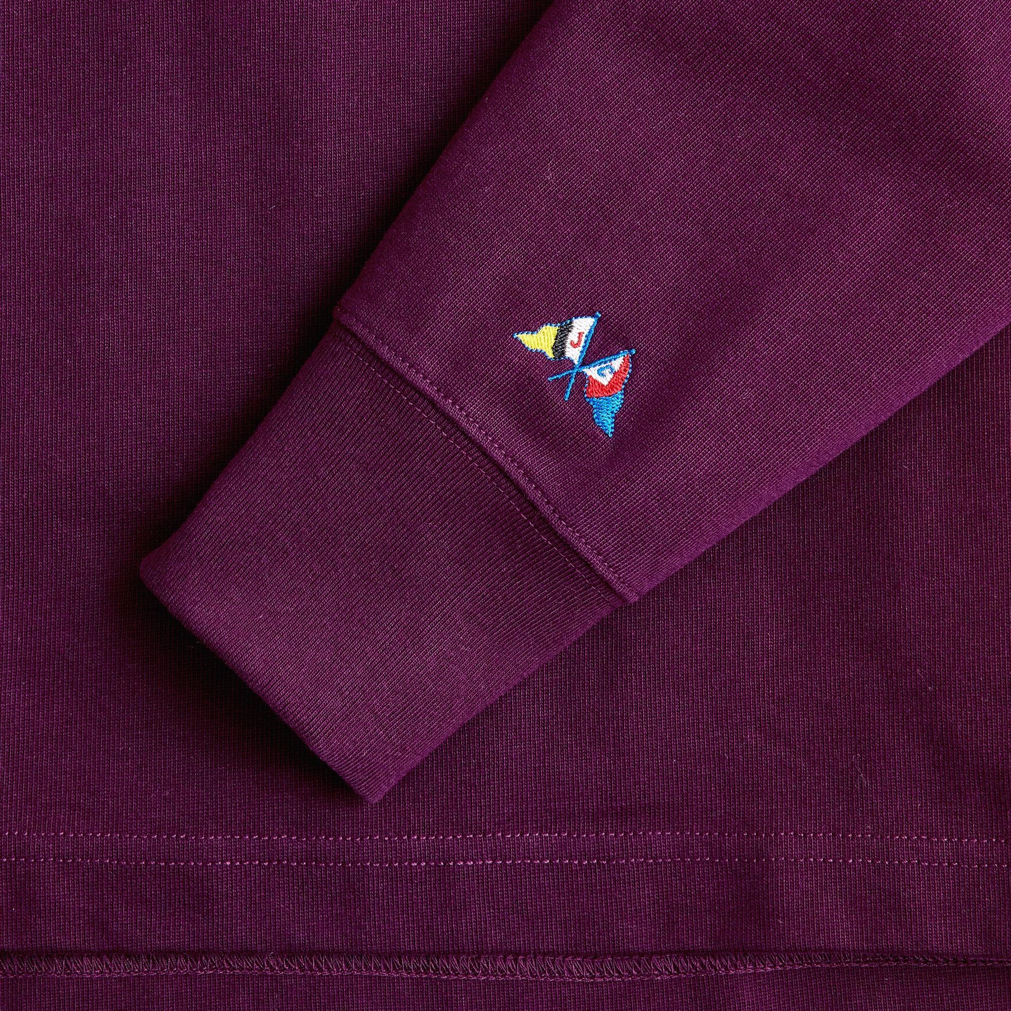 Rugby shirt with striped placket Product Image
