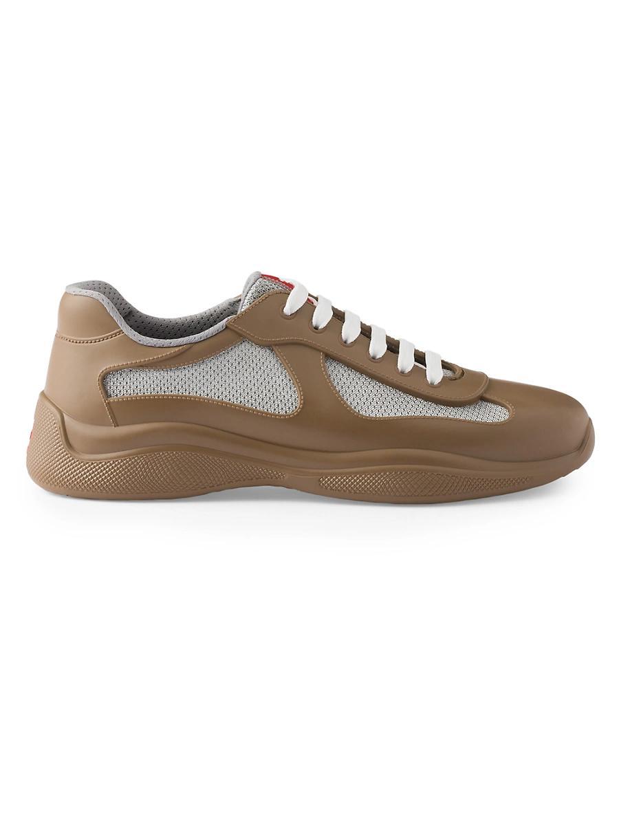 Mens Americas Cup Soft Rubber and Bike Fabric Sneakers Product Image