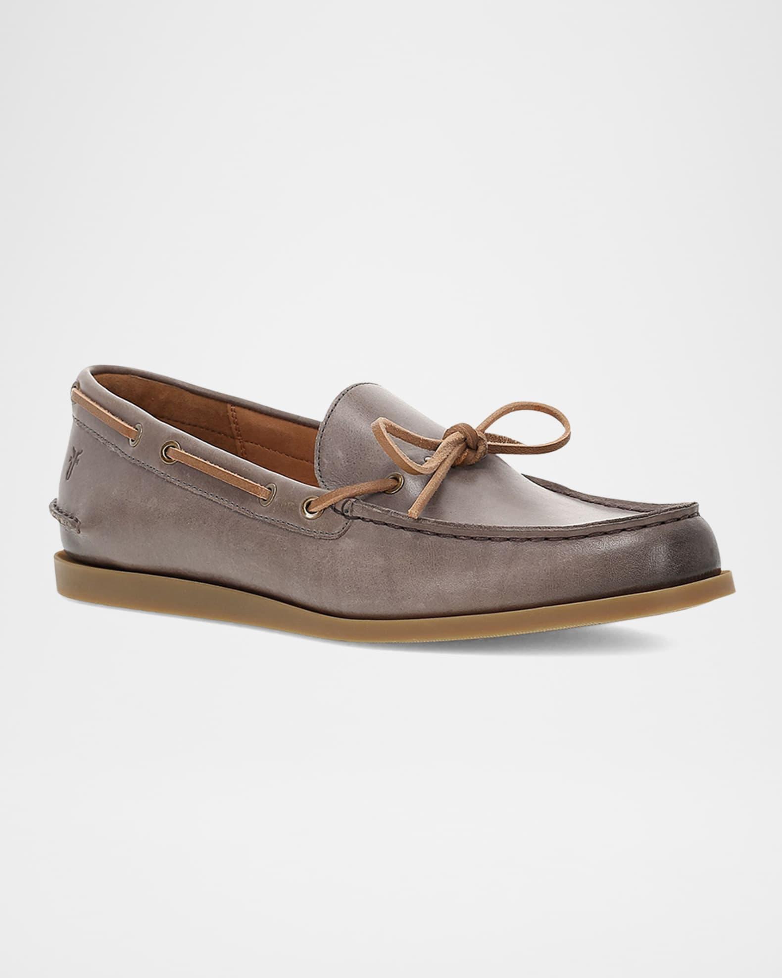 Men's Mason Leather Boat Shoes Product Image