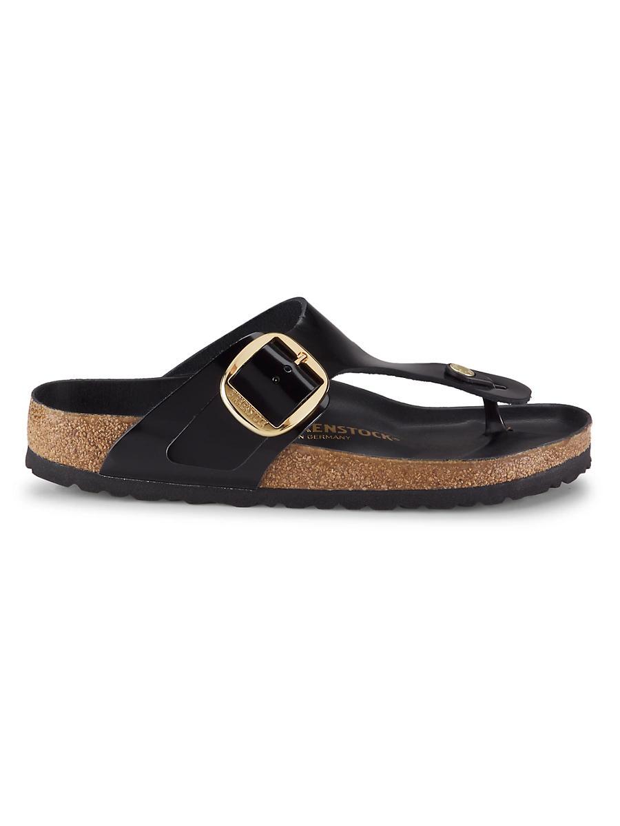 Womens Gizeh Big Buckle High Shine Sandals Product Image