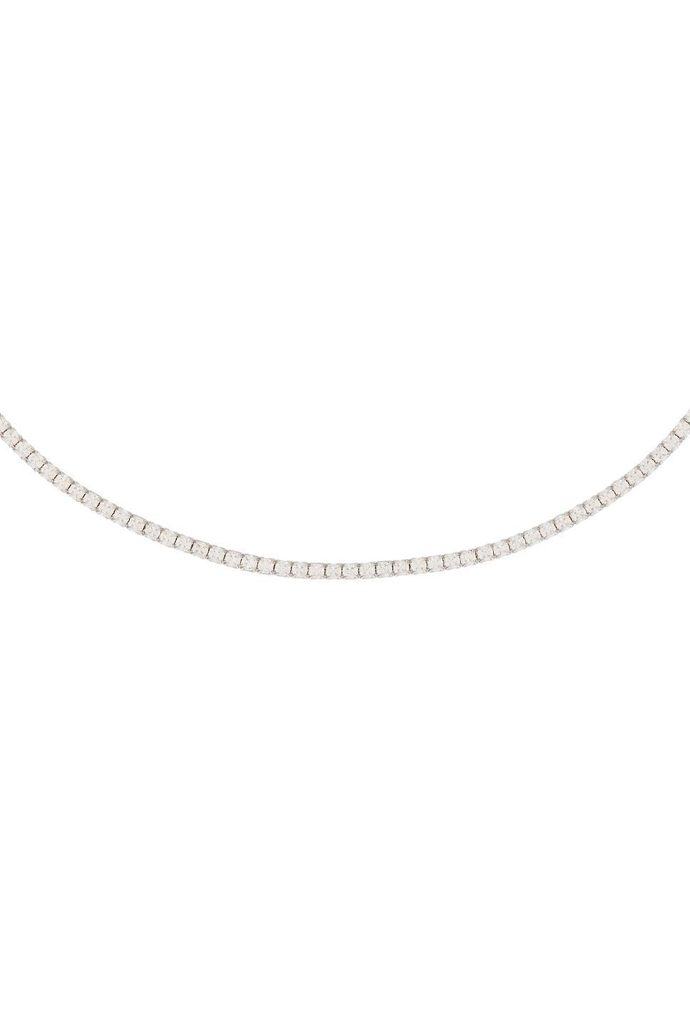 Thin Tennis Choker By Adina Eden Product Image