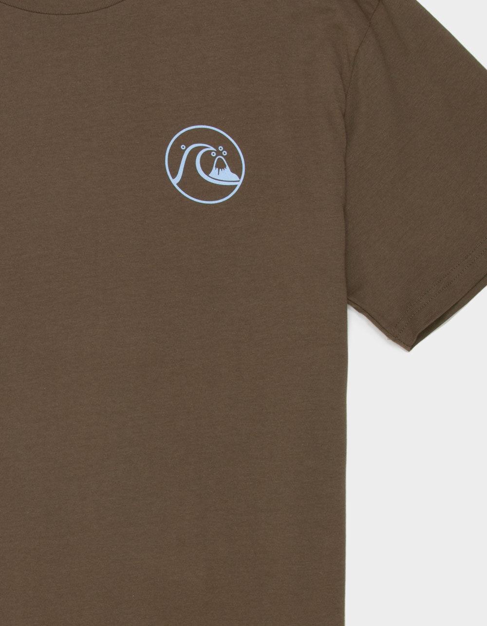 QUIKSILVER Too Fine Mens Tee - BROWN Product Image