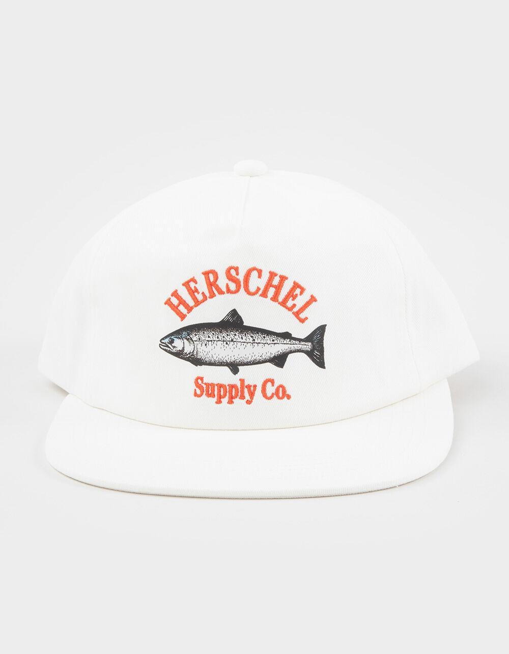 HERSCHEL SUPPLY CO. Scout Fishing Snapback Hat - WHITE Product Image