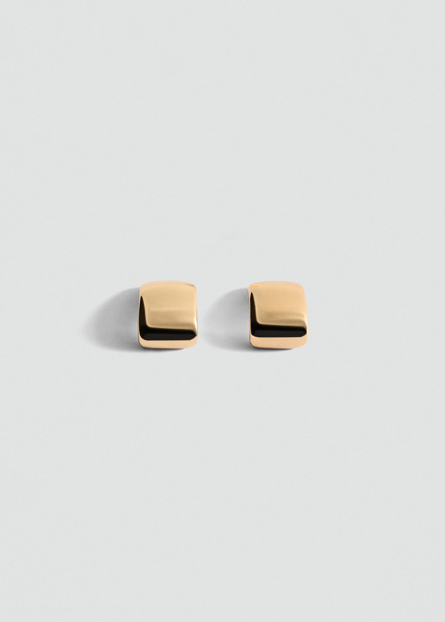 Volume hoop earrings - Women | MANGO USA Product Image