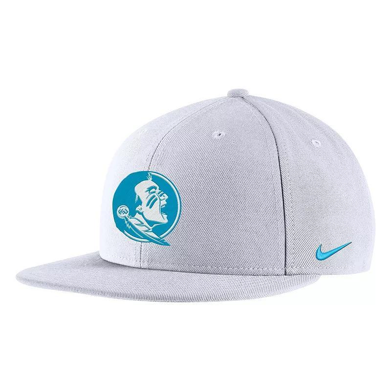 Men's Nike White Florida State Seminoles Heritage Snapback Hat Product Image